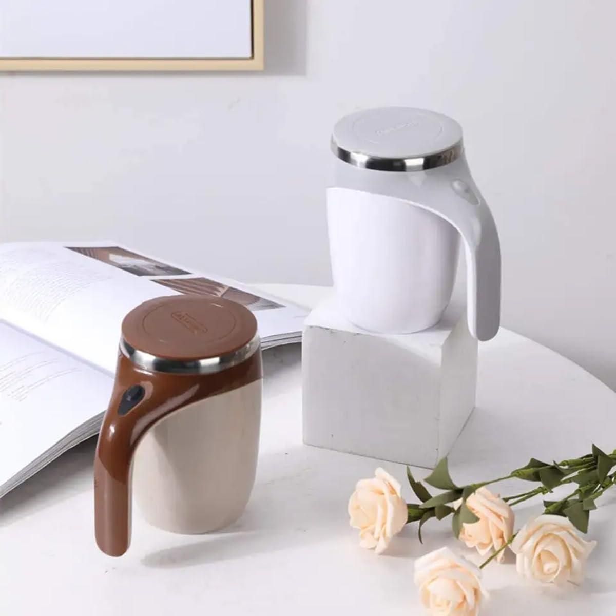 Self Stirring Stainless Steel Mug
