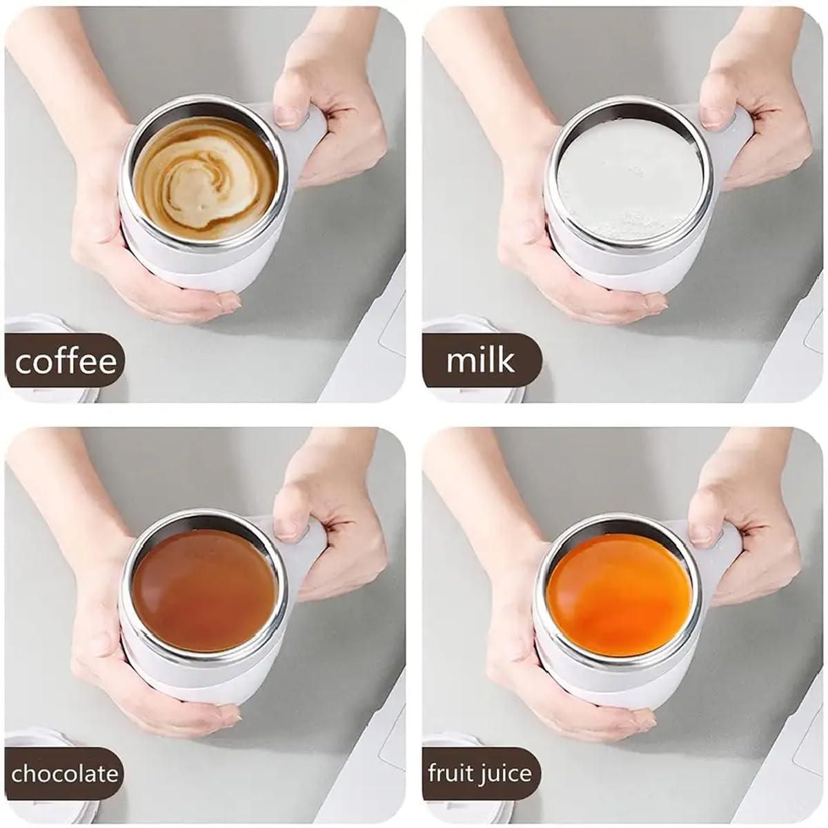 Self Stirring Stainless Steel Mug