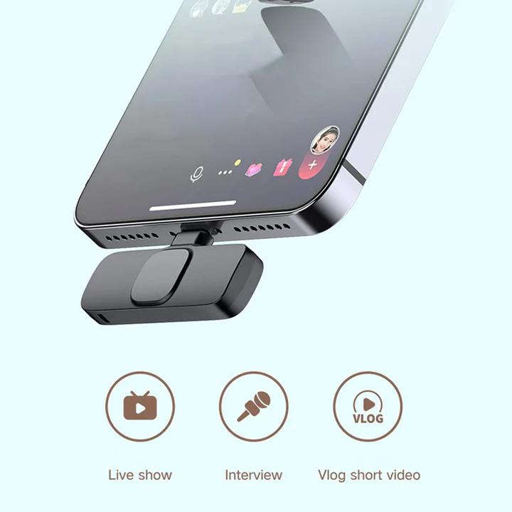 Wireless Microphone with Noise Cancellation