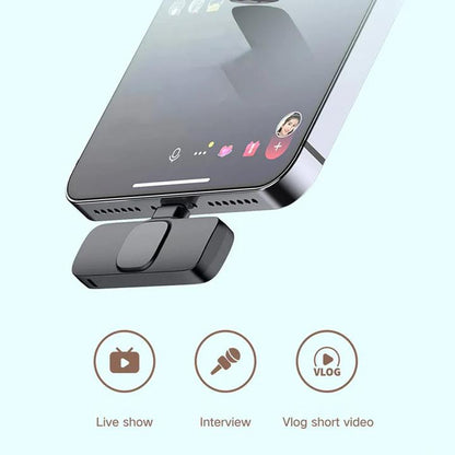 Wireless Microphone with Noise Cancellation