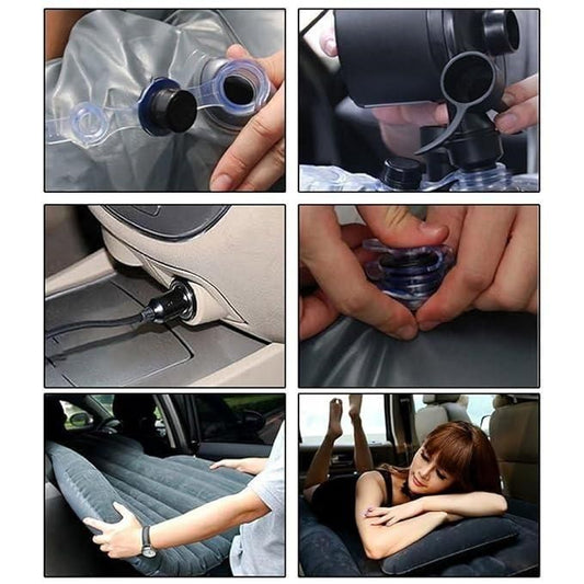 Universal Car Travel Bed Mattress with 2 Air Pillows and Inflator