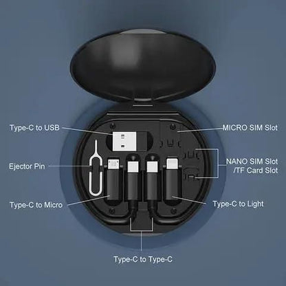 Fast Charging Travel Cable Set