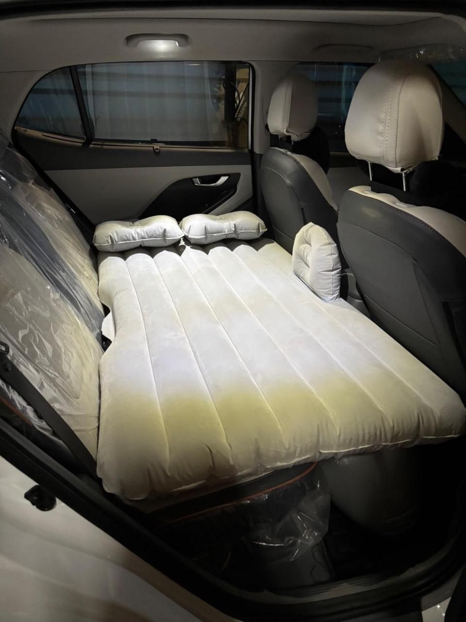 Universal Car Travel Bed Mattress with 2 Air Pillows and Inflator
