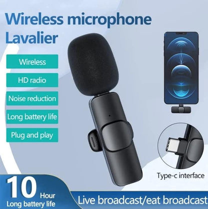Wireless Microphone with Noise Cancellation