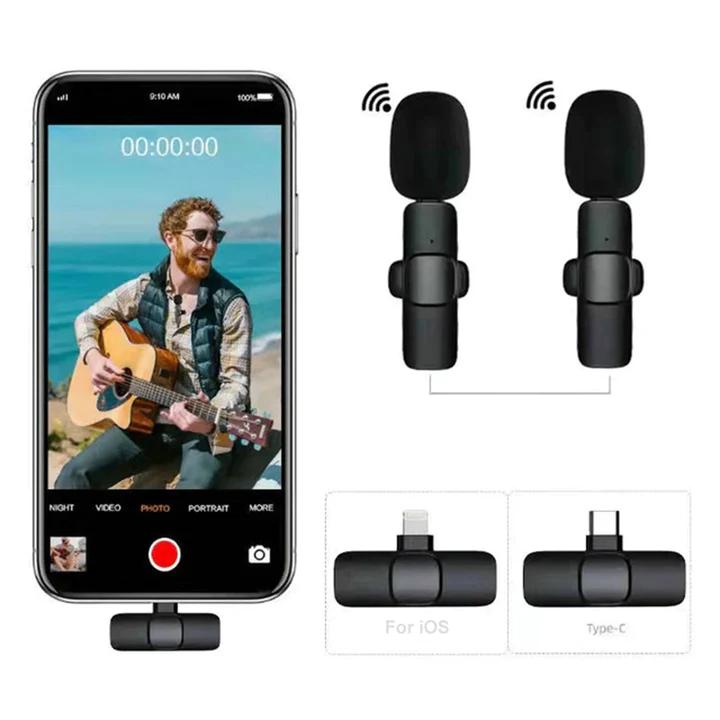 Wireless Microphone with Noise Cancellation
